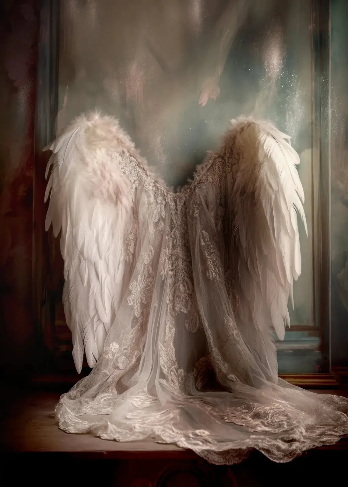 Angel Wings "Opera" Digital Background