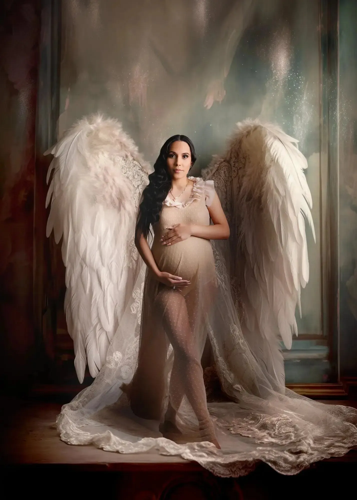 Angel Wings "Opera" Digital Background
