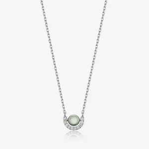 [August Birthstone] Debon D.D Silver Necklace JDRNTYF728D