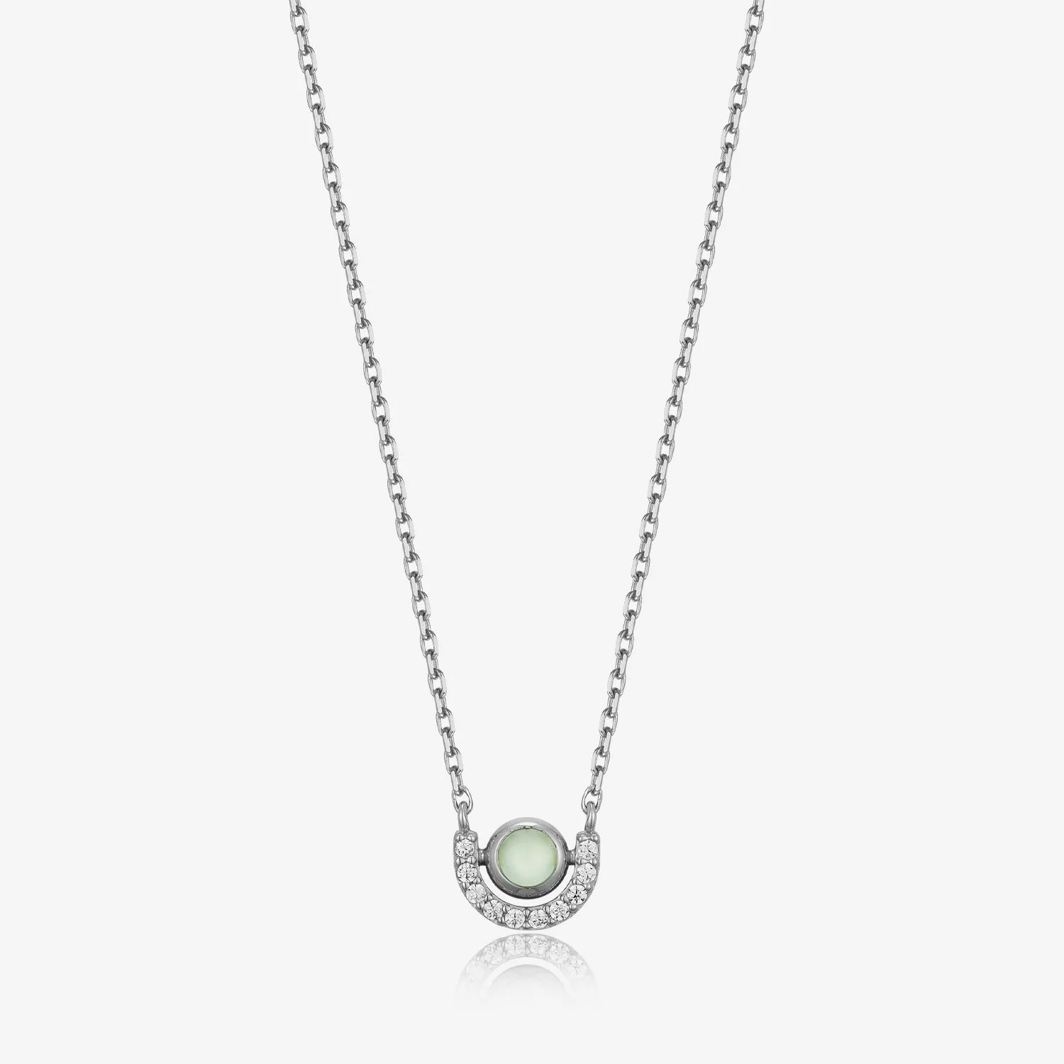 [August Birthstone] Debon D.D Silver Necklace JDRNTYF728D