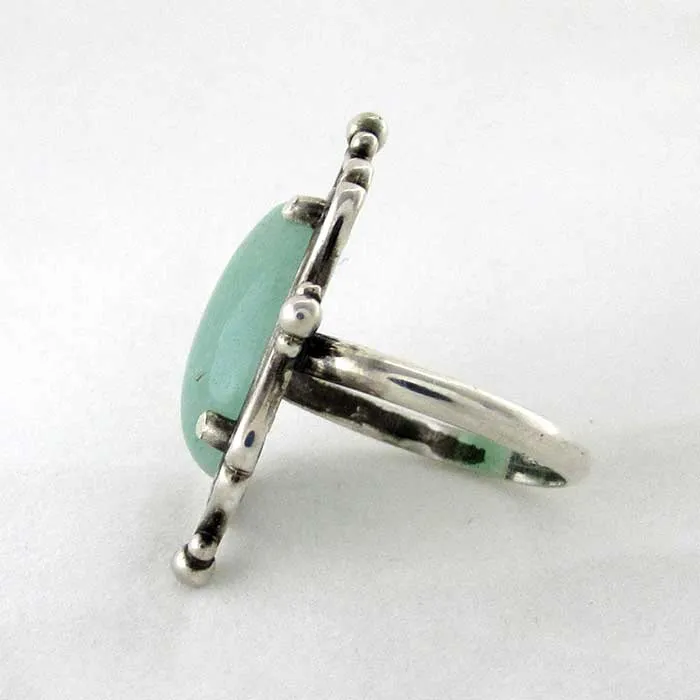 Aventurine Cameo Ring