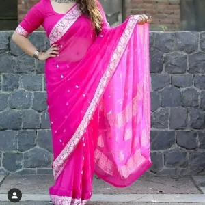 Banarasi Chiffon Saree
