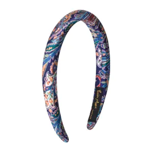 Belgravia 1.5 cm Padded Silk Headband
