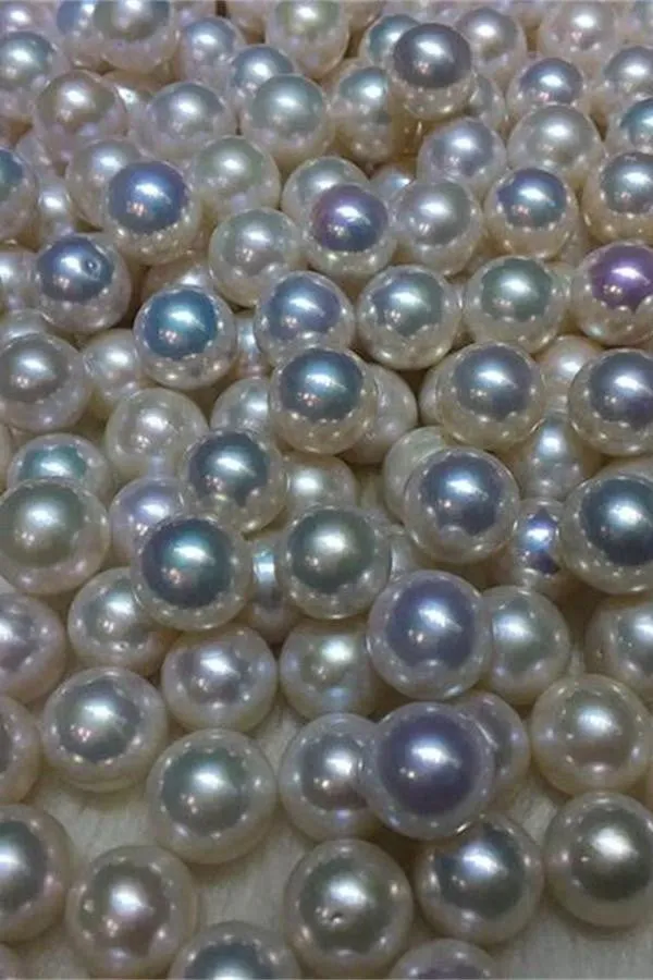 Big White AA 13-14mm Freshwater Loose Pearl P39