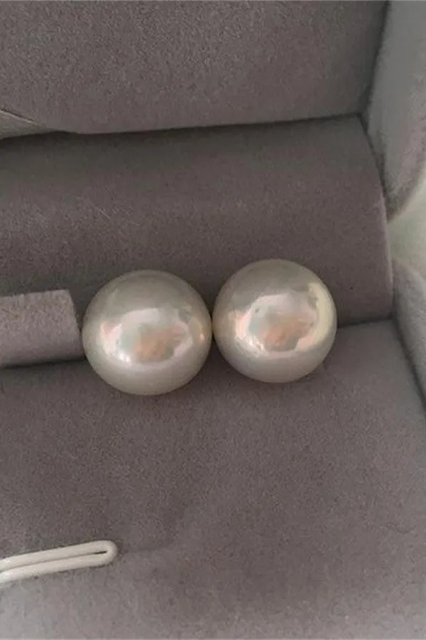 Big White AA 13-14mm Freshwater Loose Pearl P39