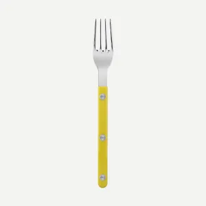 BISTROT SOLID - SMALL FORK - YELLOW