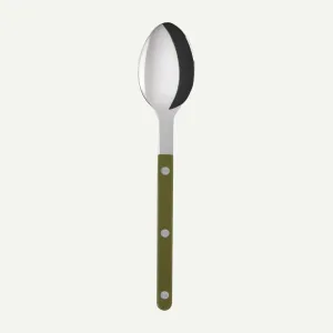 BISTROT SOLID - SOUP SPOON - GREEN FERN