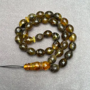 BLACK AMBER MISBAHA 9,8x12,2mm 22,3g