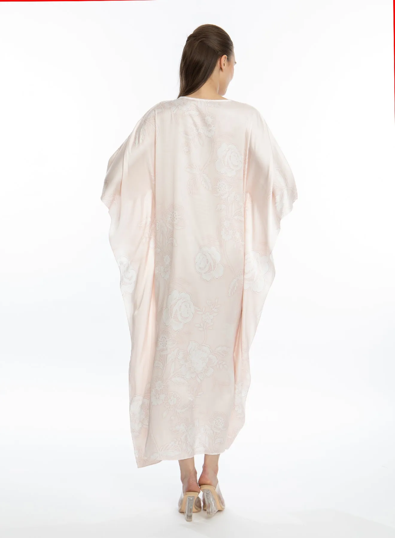 Bliss Rose Gold Long Caftan