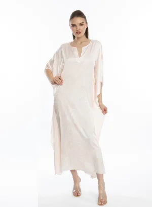Bliss Rose Gold Long Caftan