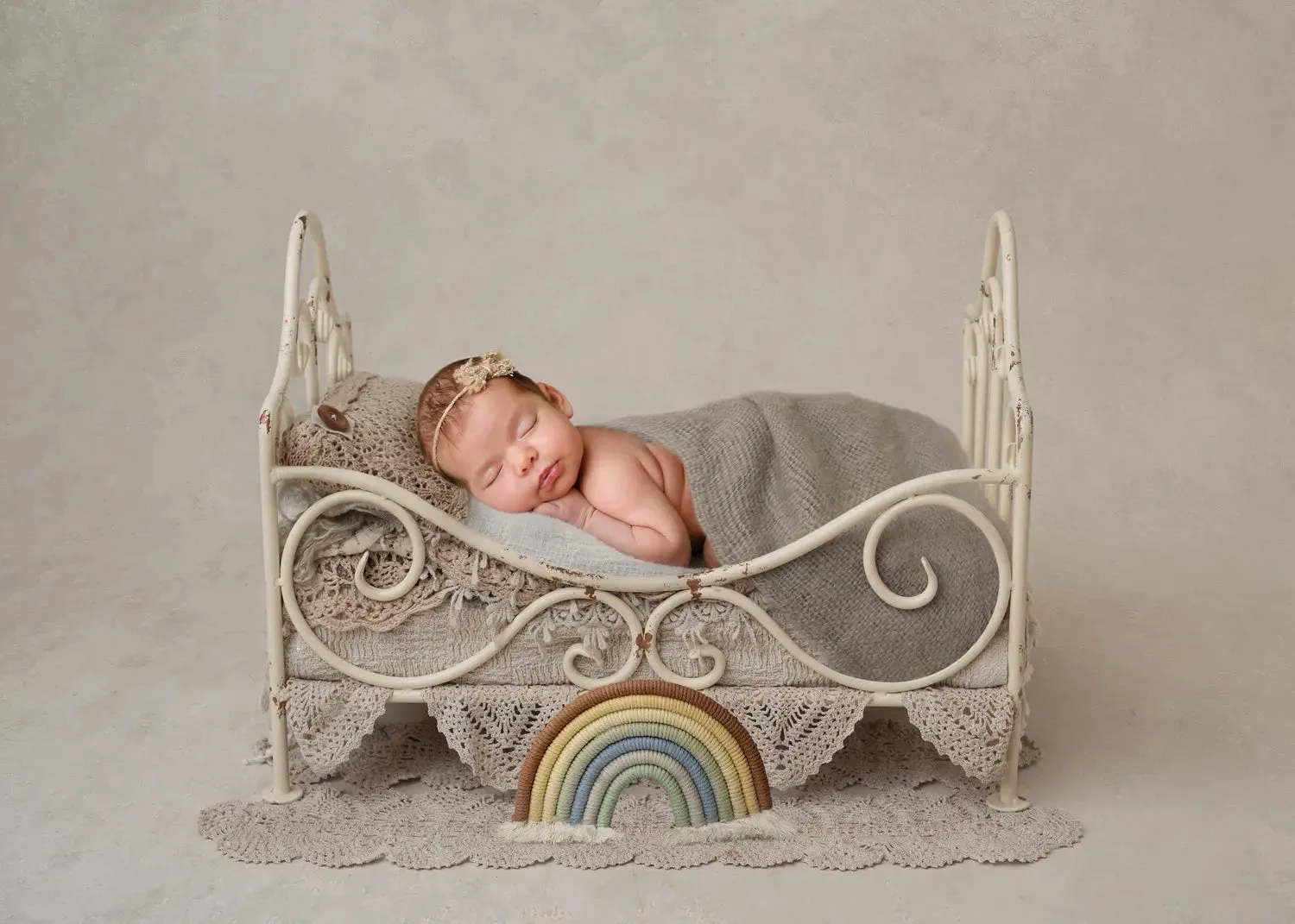 Boho Dreams Bed Digital Background
