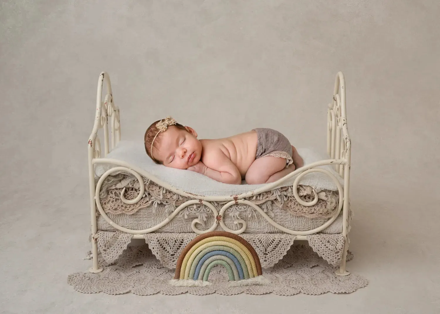 Boho Dreams Bed Digital Background