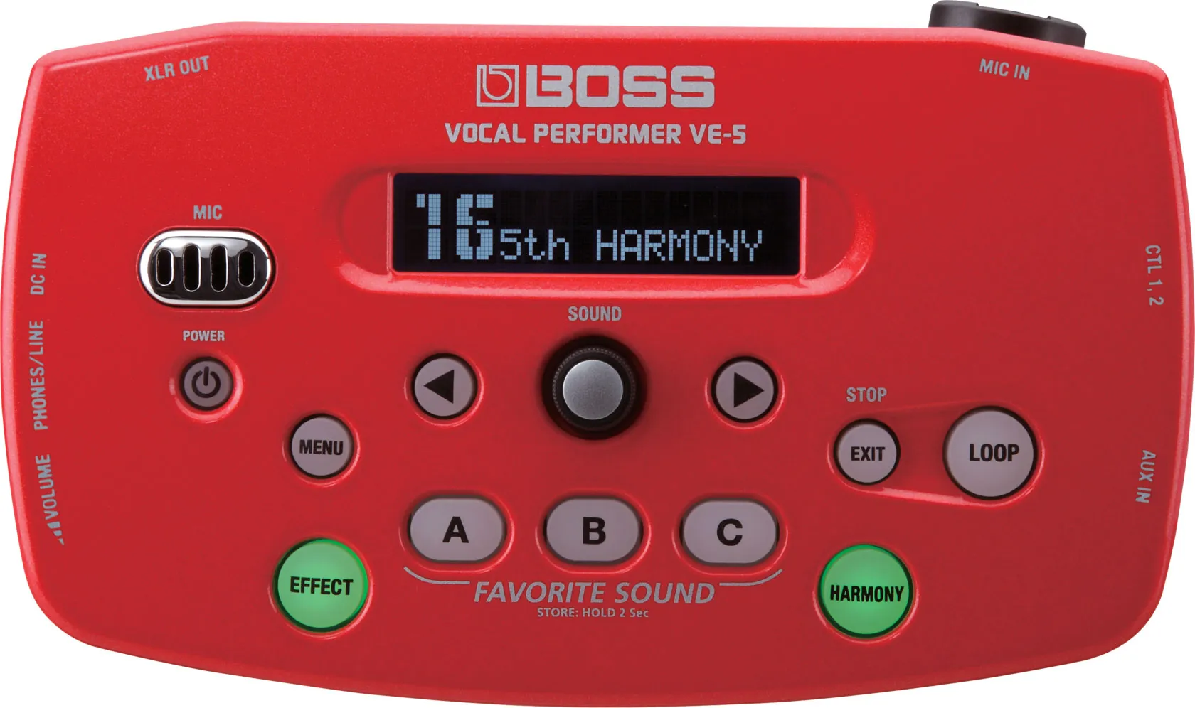 Boss VE-5-WH Vocal Performer