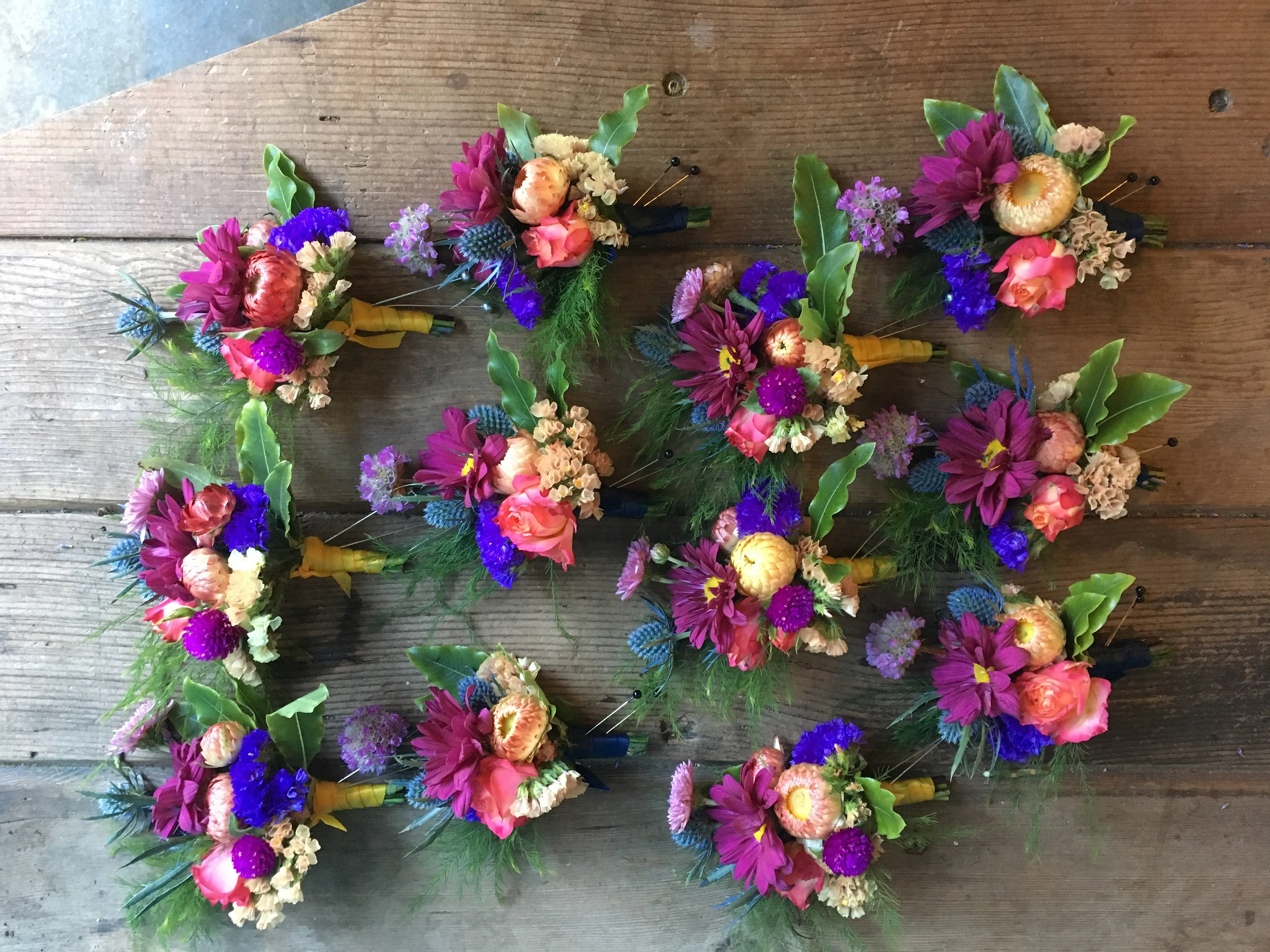 Boutonniere, small event order ($1500 minimum)