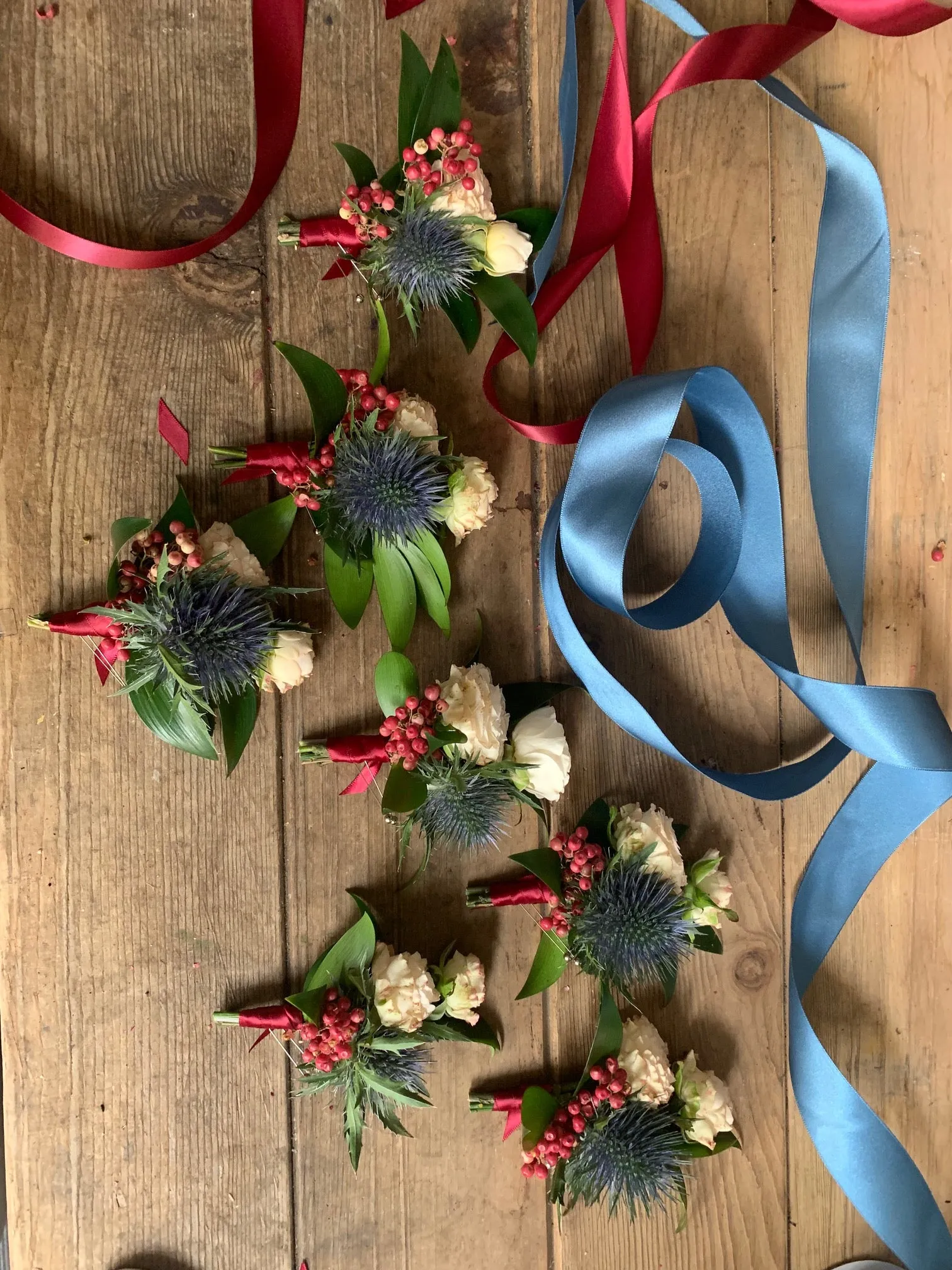 Boutonniere, small event order ($1500 minimum)