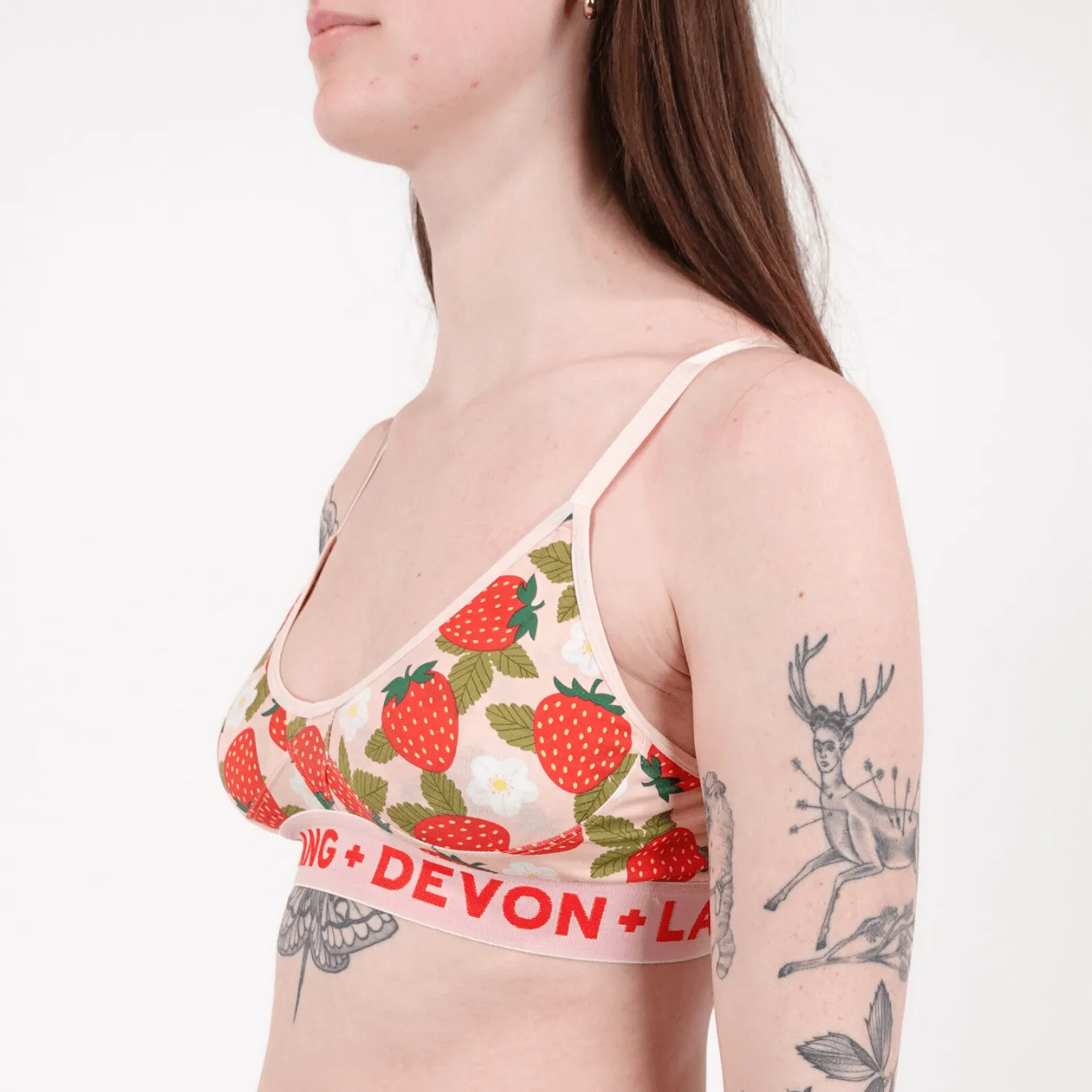 Bria Bralette - Wild Strawberry