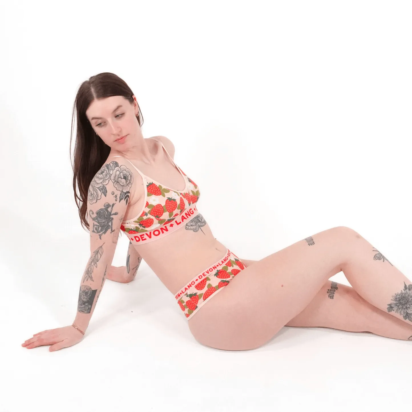 Bria Bralette - Wild Strawberry