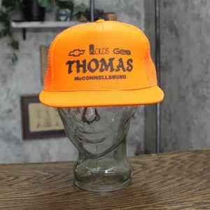 Cameo Mens Vintage Thomas Chevy Geo Trucker Hat 166961095d159d NEON ORANGE OS