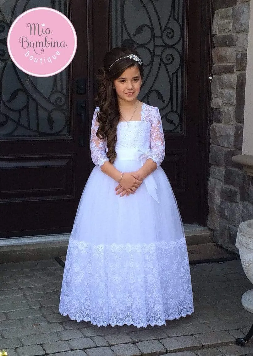 Carina Classic Spanish First Communion Dress