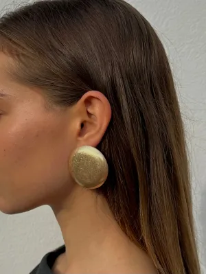 Carol Washed Gold Earrings