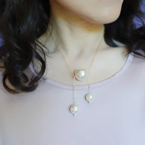 Celestial Cloud Pearl Necklace