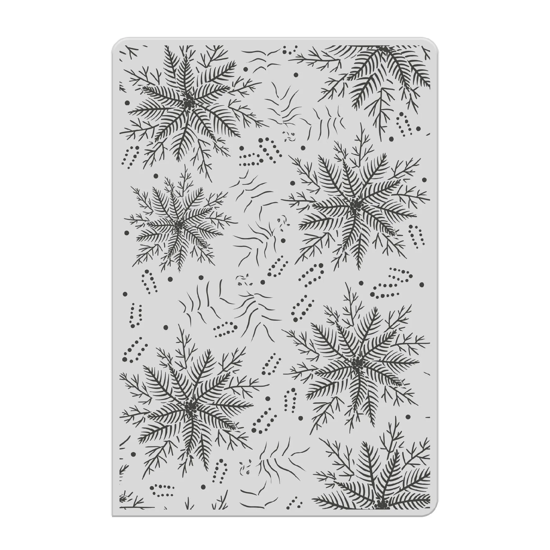 Chloes Creative Cards Photopolymer Stamp Set (A6) - Layered Poinsettia Background