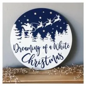 Christmas in July Collection *Holiday Round Door Hanger