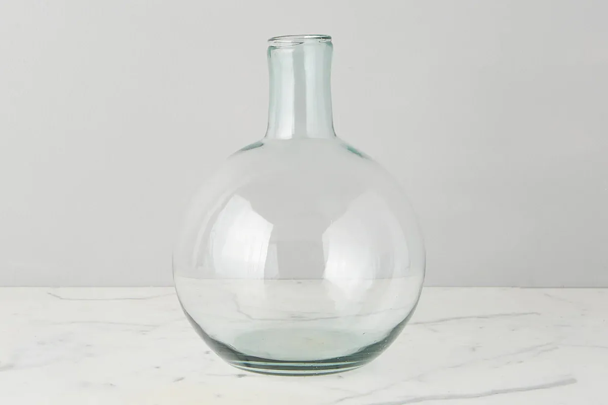 Clear Round Bottom Flask (2 Sizes)