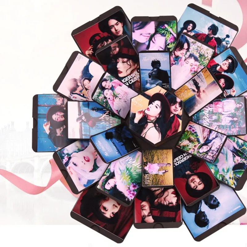Creative Surprise Explosion Couple's Memory Love Box