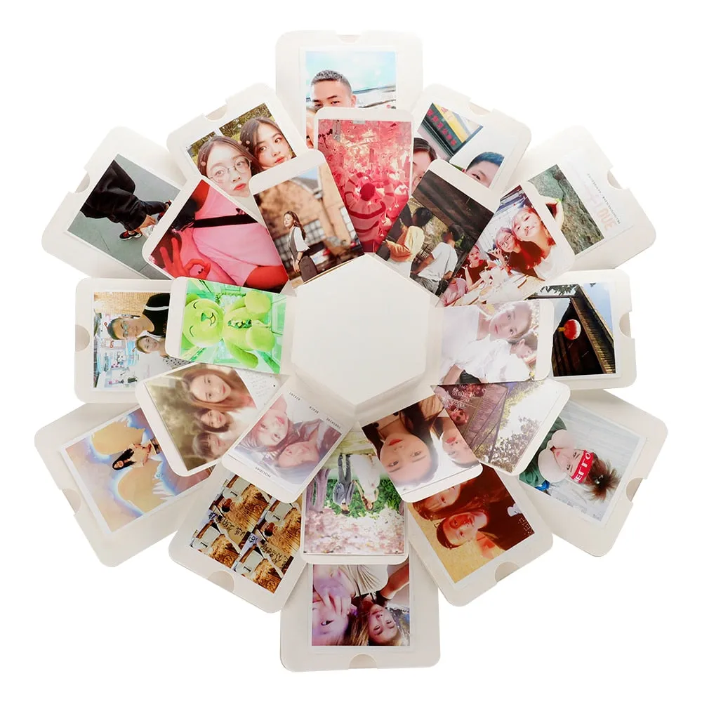 Creative Surprise Explosion Couple's Memory Love Box
