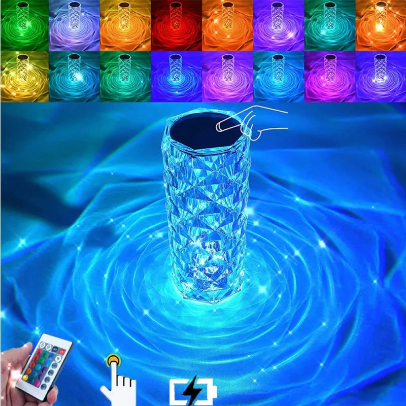 Crystal Atmosphere Table Lamp