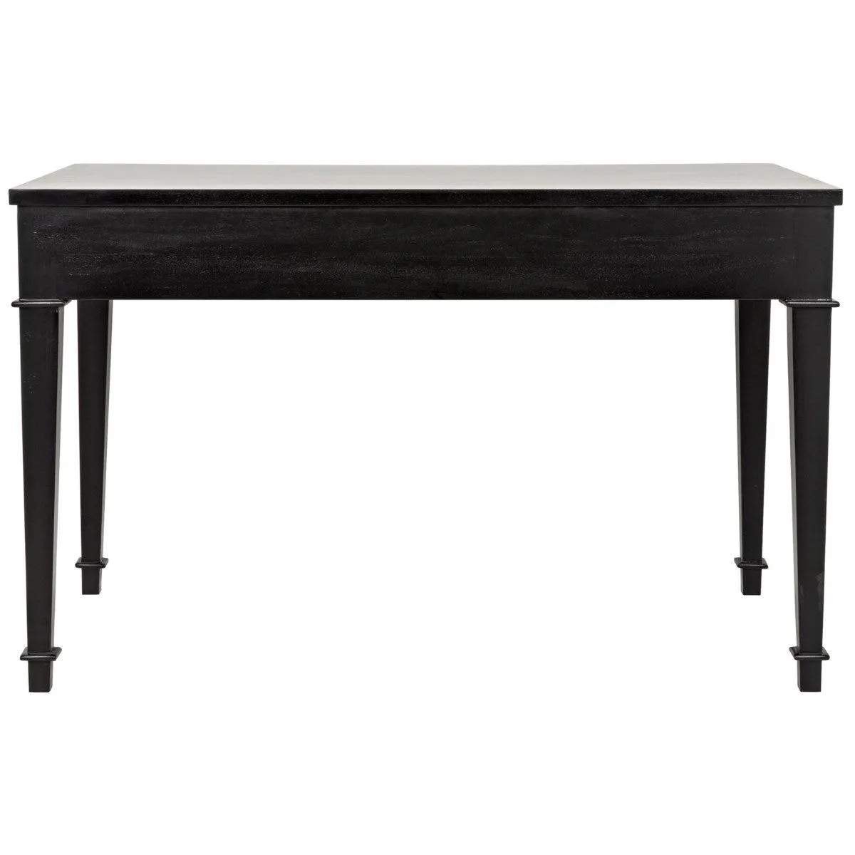 Curba Desk, Hand Rubbed Black