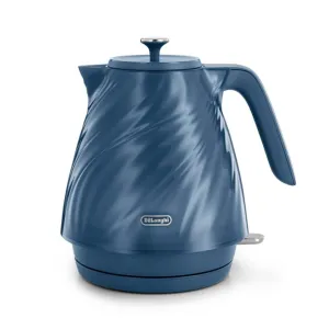 Delonghi 1.7L Ballerina Seta Kettle Silk Blue KBDS3001.BL