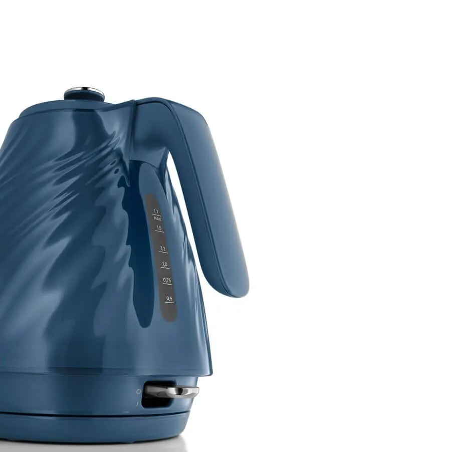 Delonghi 1.7L Ballerina Seta Kettle Silk Blue KBDS3001.BL