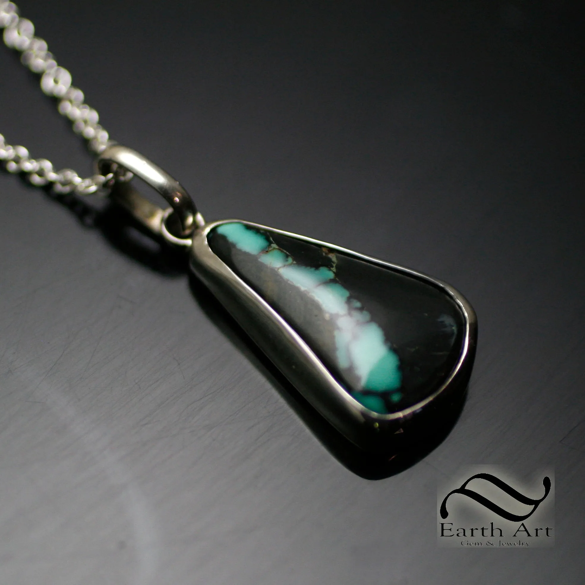 Drop of Turquoise - Sterling Silver