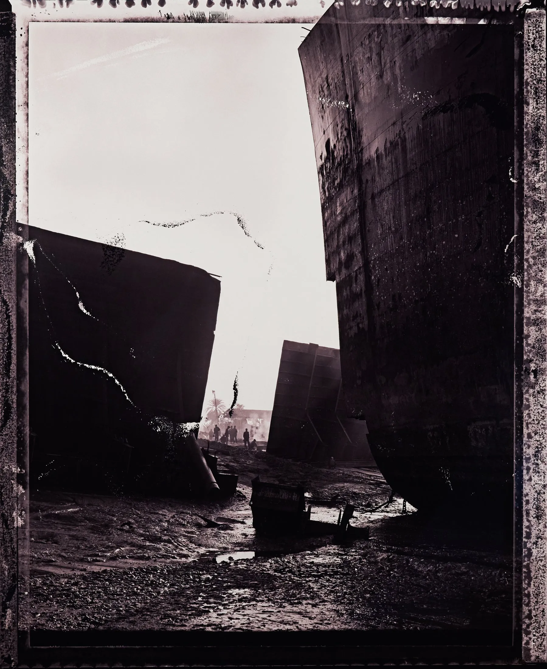 EDWARD BURTYNSKY "SHIPBREAKING #2 FIELD PROOF", 2001