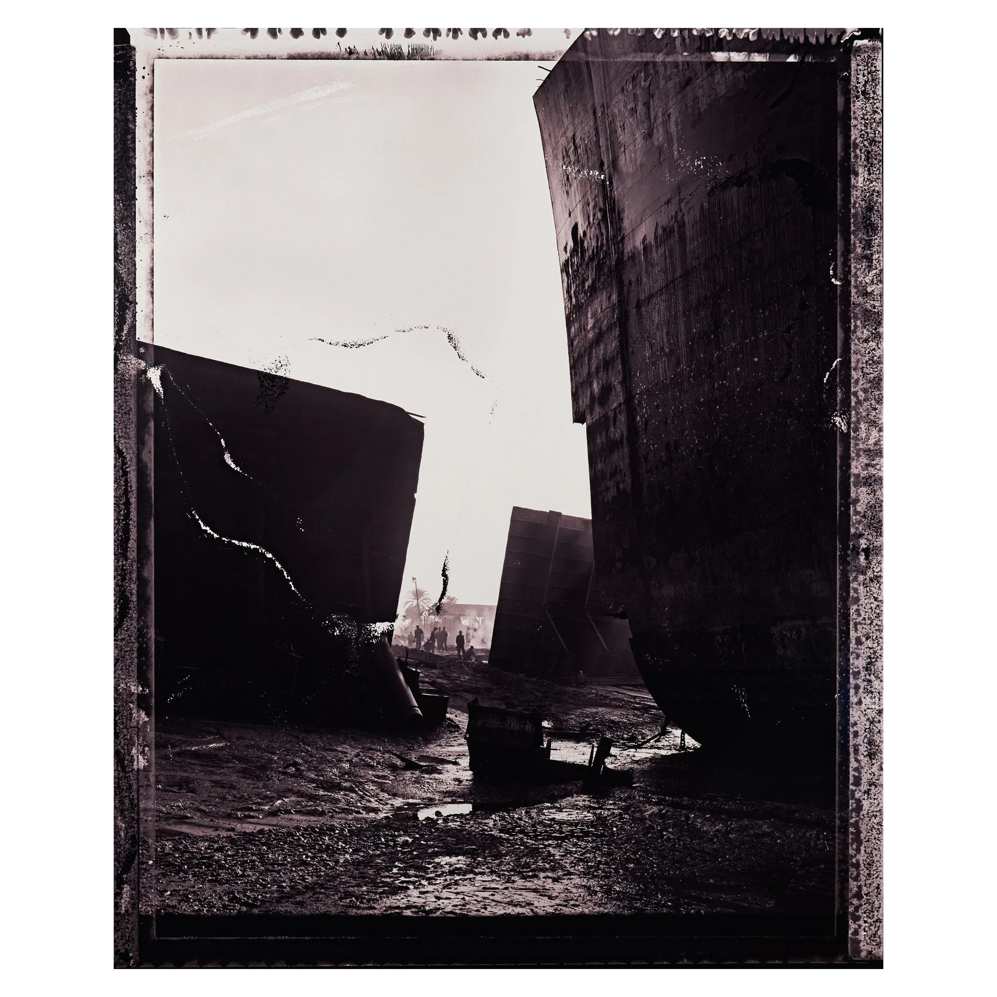EDWARD BURTYNSKY "SHIPBREAKING #2 FIELD PROOF", 2001