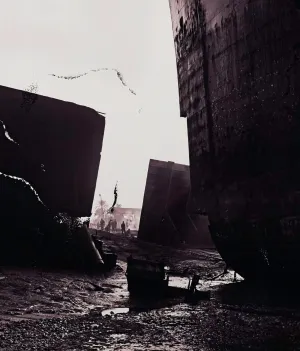 EDWARD BURTYNSKY "SHIPBREAKING #2 FIELD PROOF", 2001