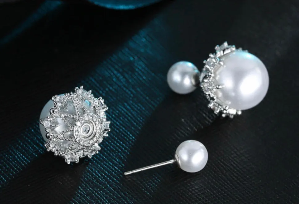Elegant Pearl Earrings