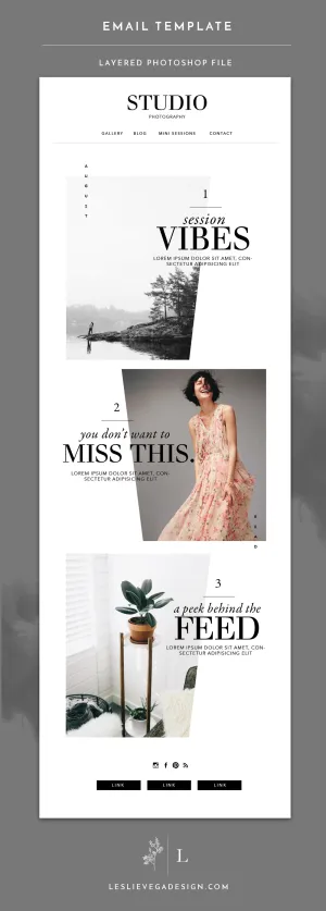 Email Newsletter Template - JULIA