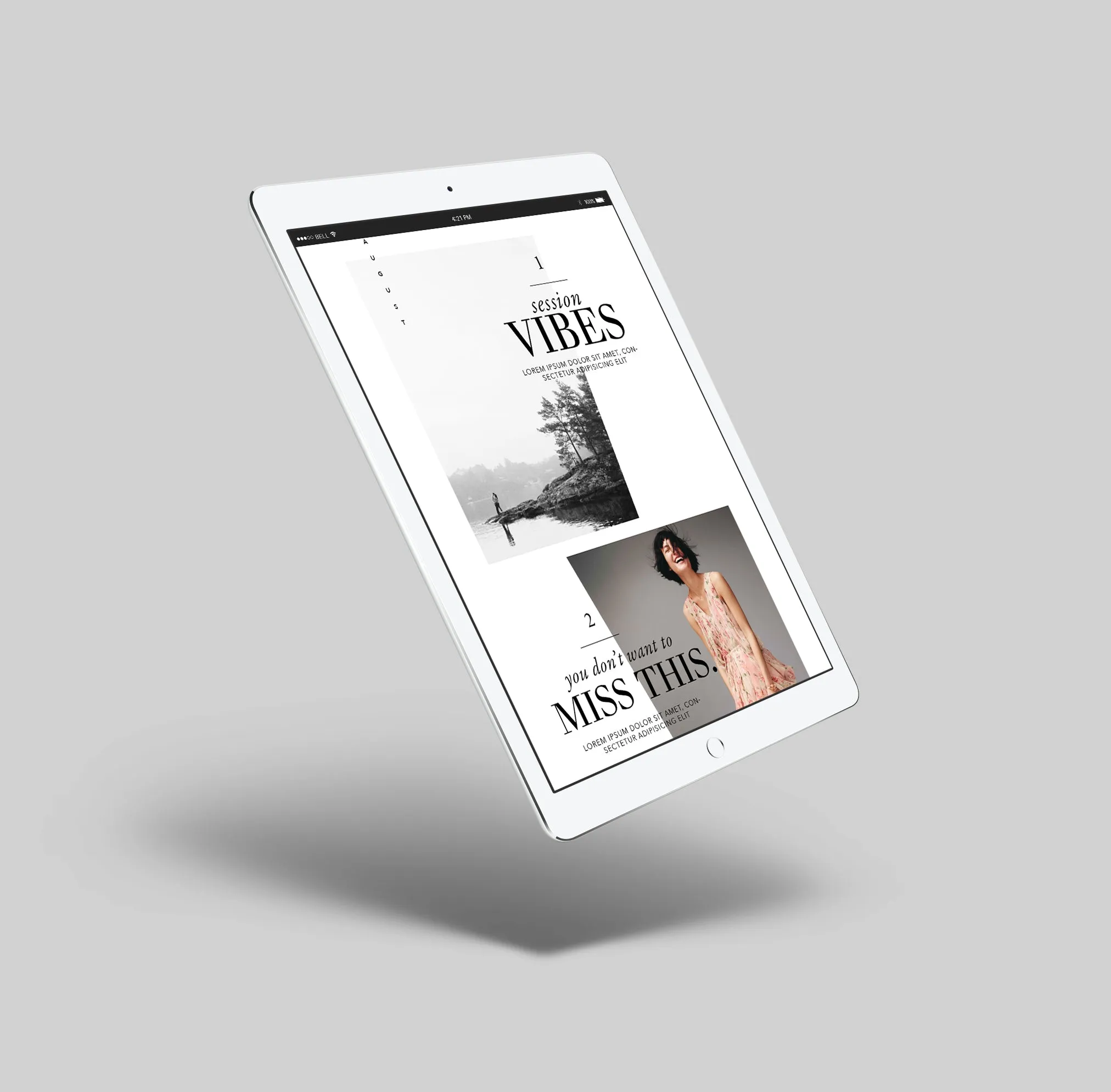 Email Newsletter Template - JULIA