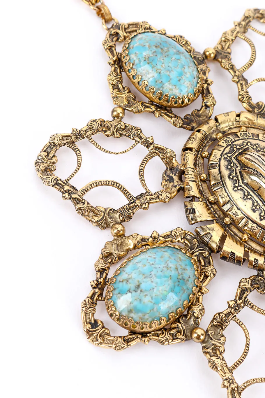 Etruscan Filigree Star Necklace
