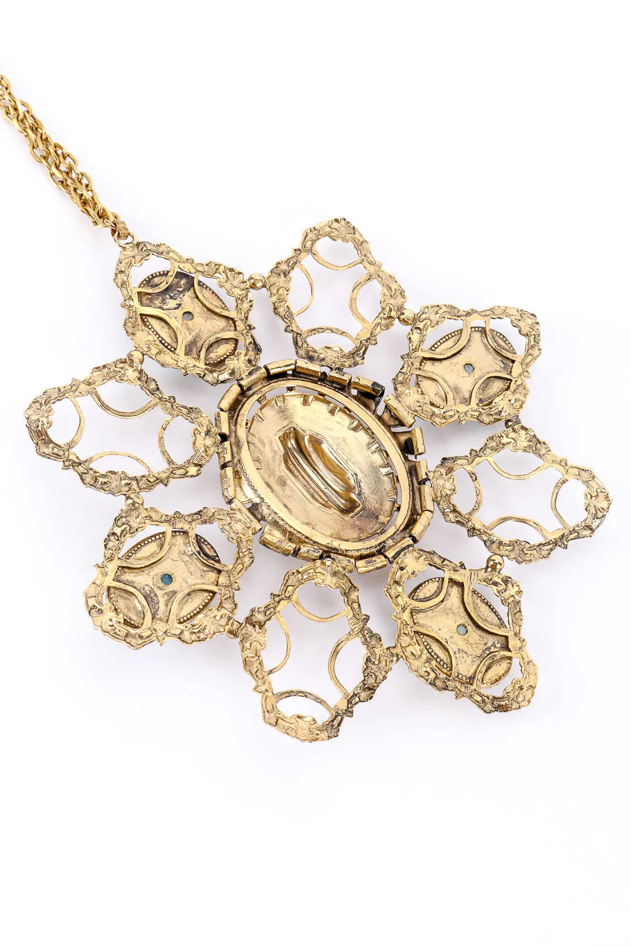 Etruscan Filigree Star Necklace