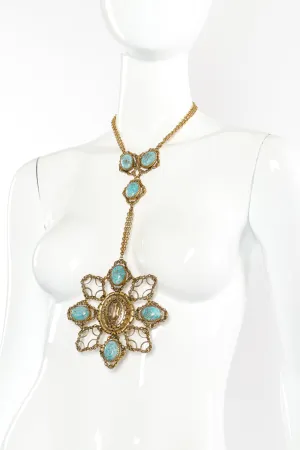 Etruscan Filigree Star Necklace