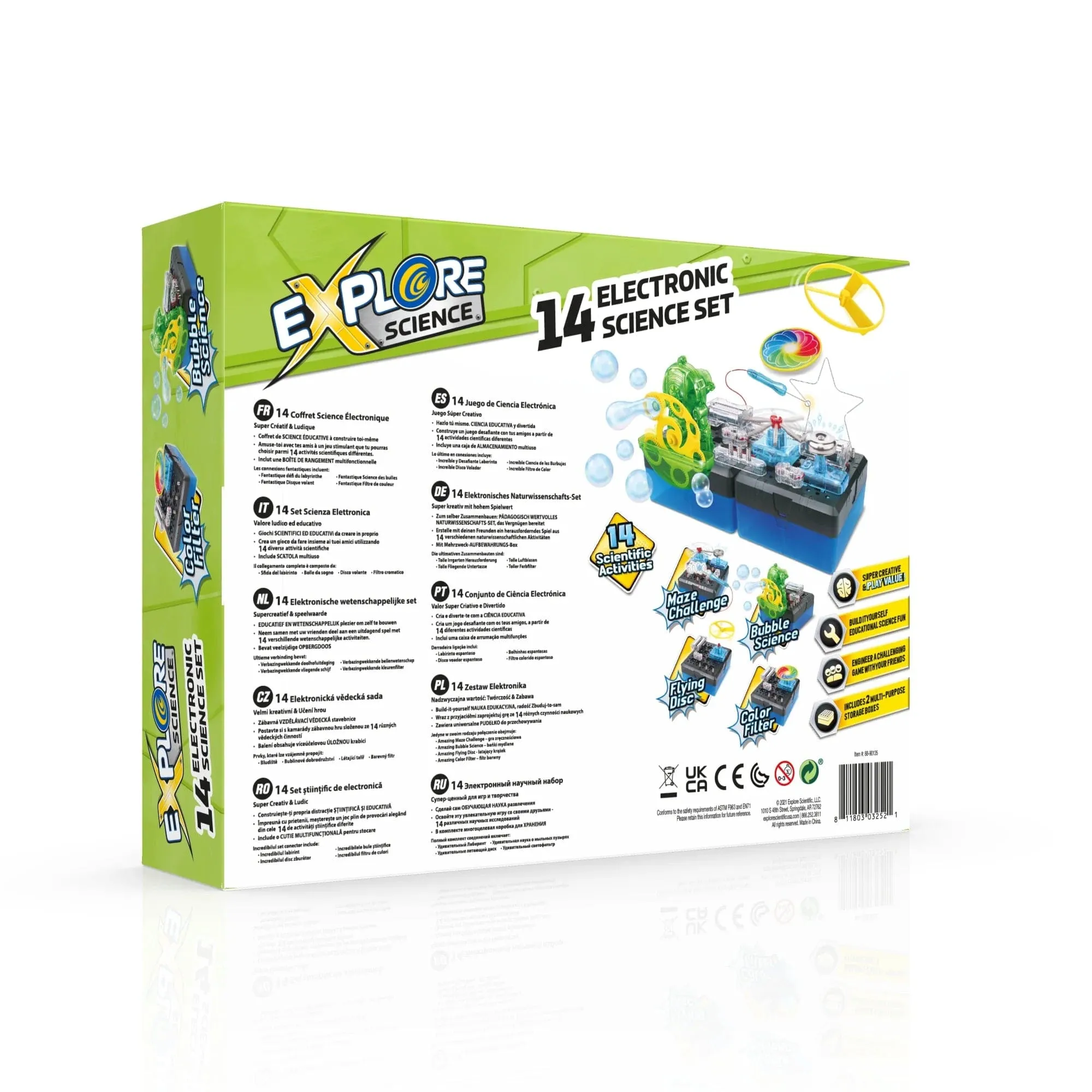 Explore Science 14 Electronic Science Set - STEM - 88-90135