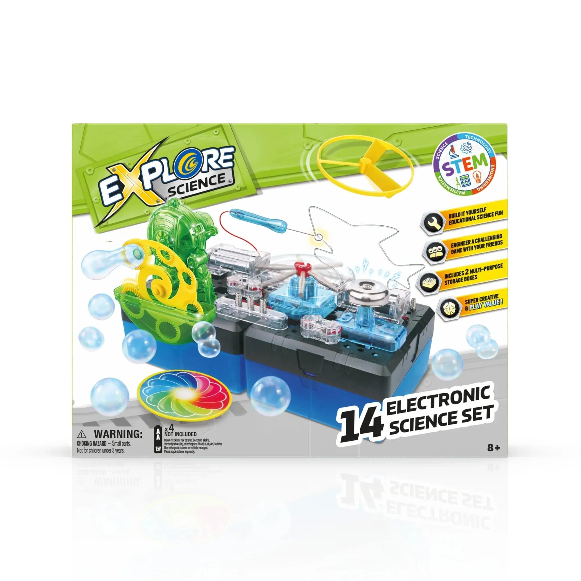 Explore Science 14 Electronic Science Set - STEM - 88-90135