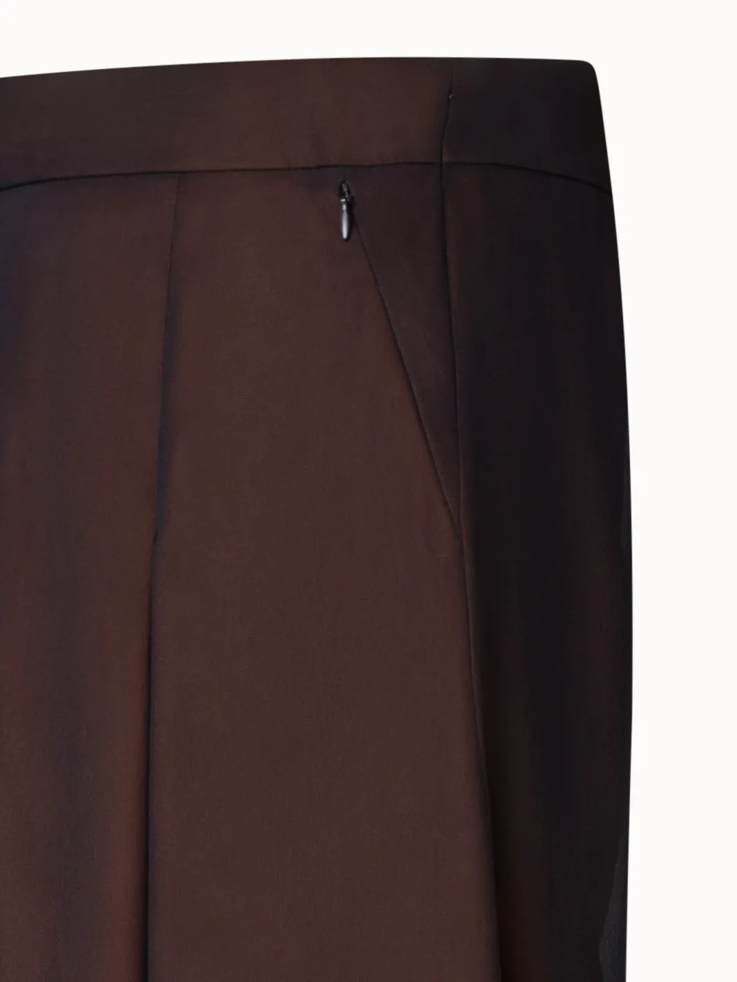 Extra Wide Palazzo Silk Autumn Twilight Pants