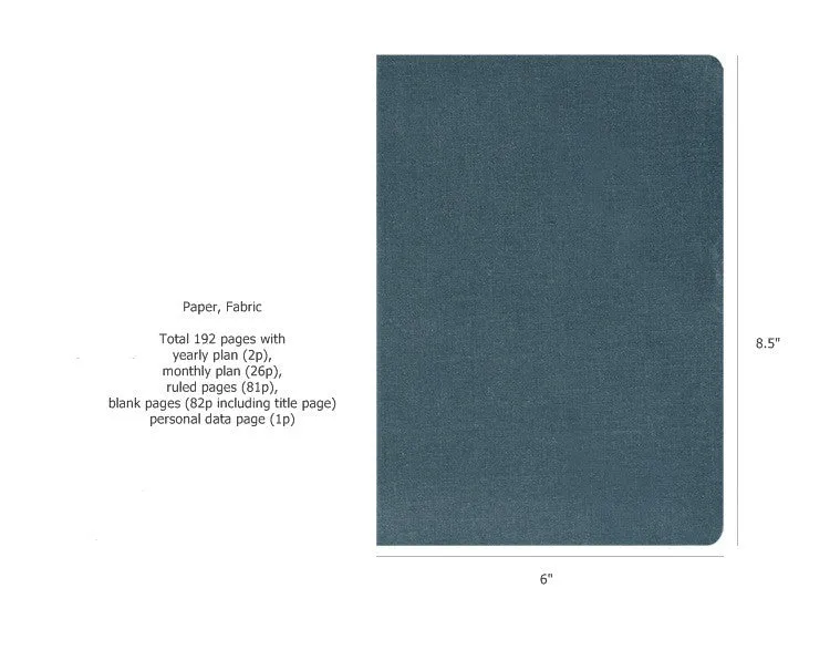 Fabric Cross Diary - Garden Topiary