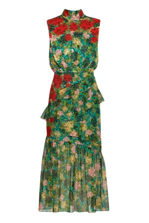 Fleur Ruffle Dress | Lantana Bloom