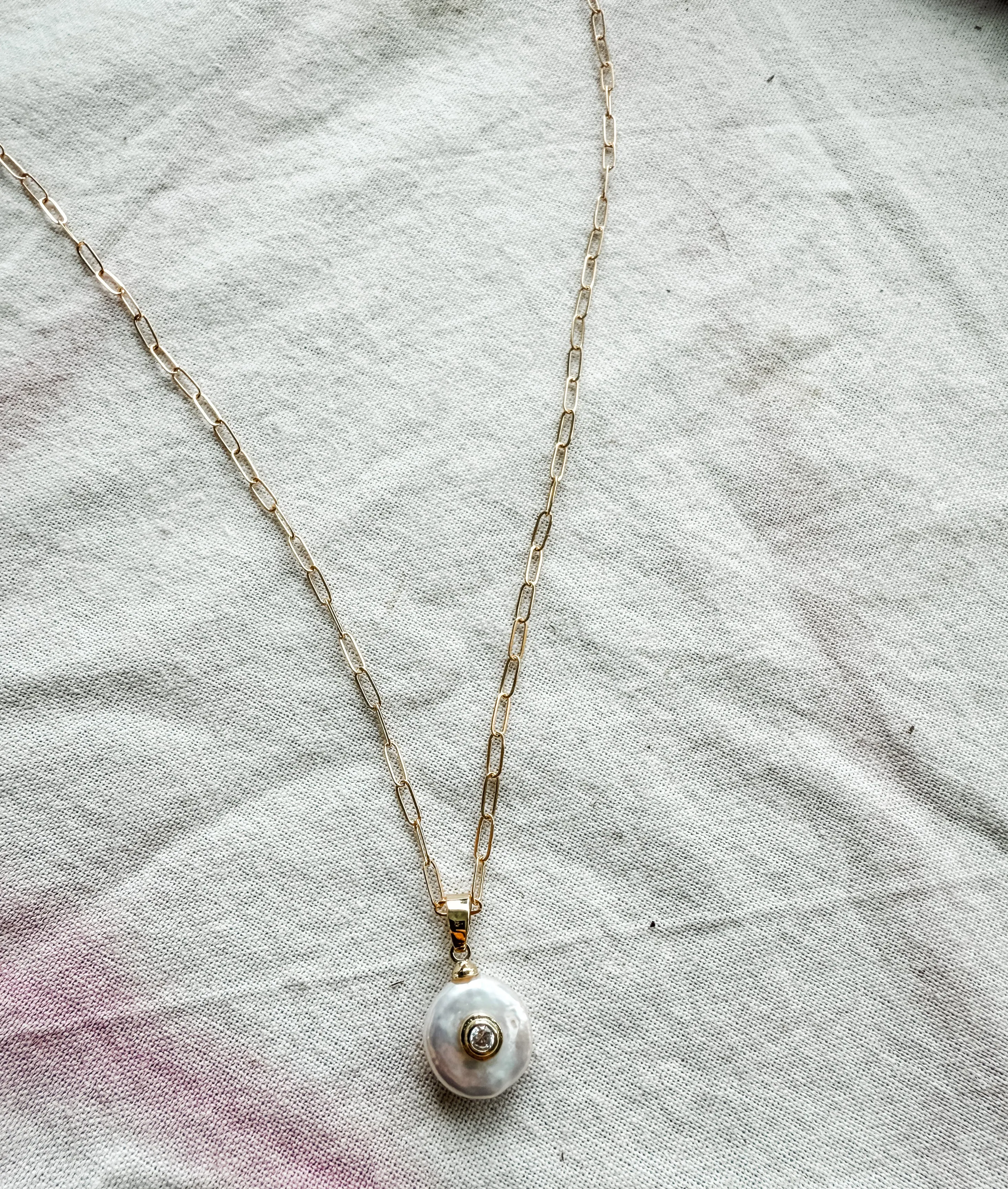 Fresh water pearl birthstone charms